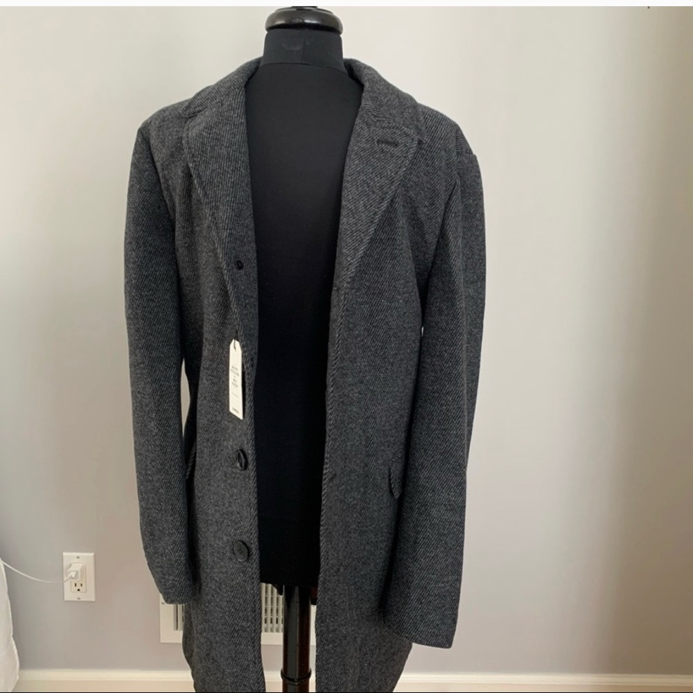 Express Peacoat -Gray
